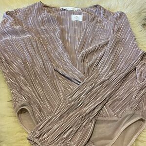 Super Cute ASTR The Label LS Bodysuit - Sz Lg